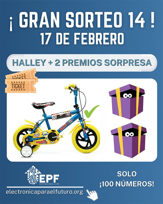 ¡Gran sorteo 14!