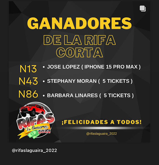 2da Rifa Corta