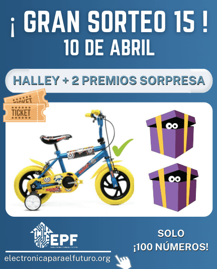 ¡Gran sorteo 15!