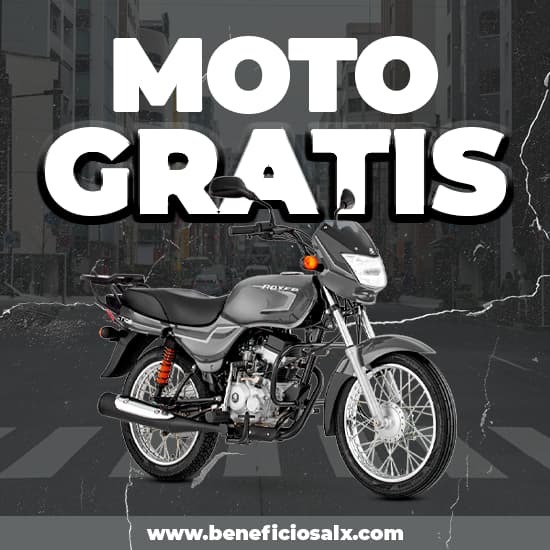 GANA una moto nueva Boxer 0 km GRATIS