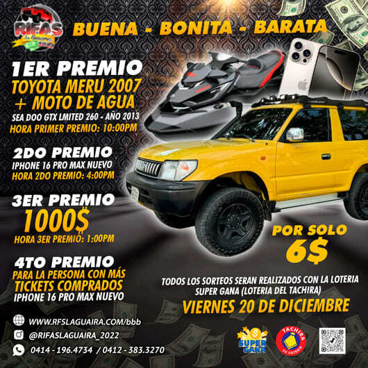 BUENA, BONITA Y BARATA