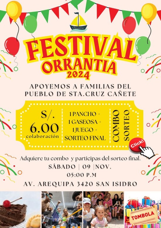 FESTIVAL PRO FONDOS STA. CRUZ CAÑETE
