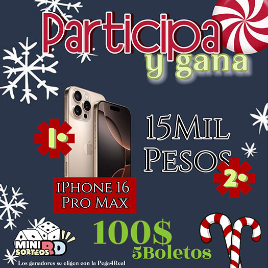 SORTEO NAVIDEÑO 15MIL