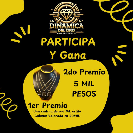 Cadena de Oro 14k Valorada en 20 mil pesos + 5 mil en efectivo