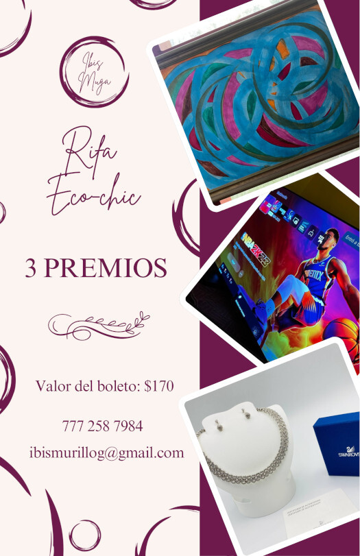 Rifa Eco-Chic: Dale vida a lo seminuevo