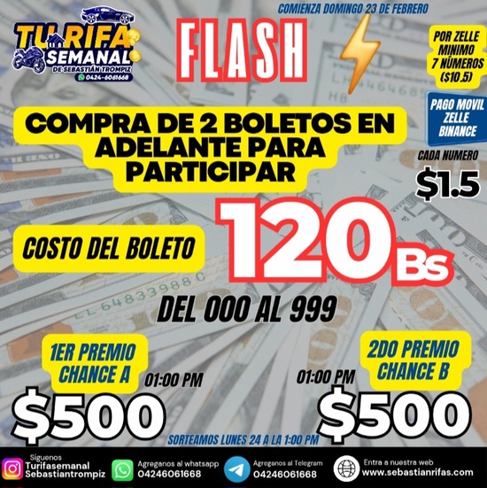 #54 Rifas Flash