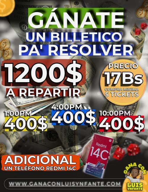 BILLETICO PA’ RESOLVER💵