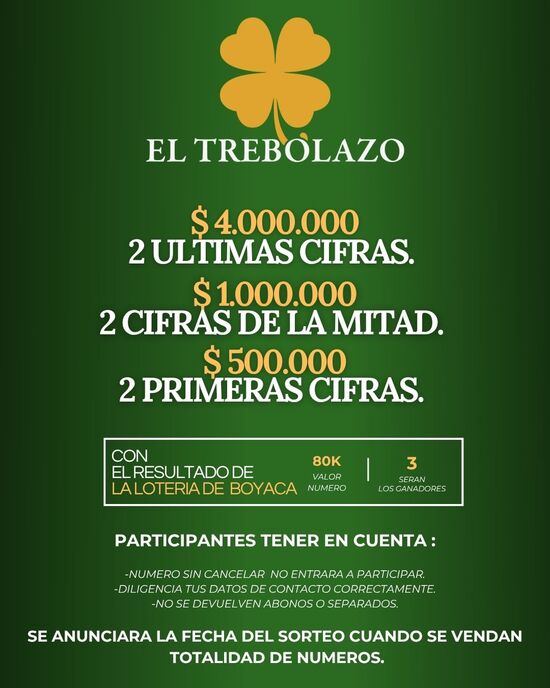 ¡SON 3 LOS BENDECIDOS!