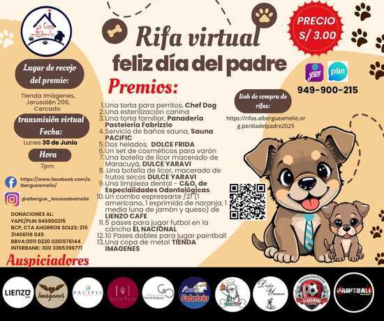 RIFA VIRTUAL - DÍA DEL PADRE