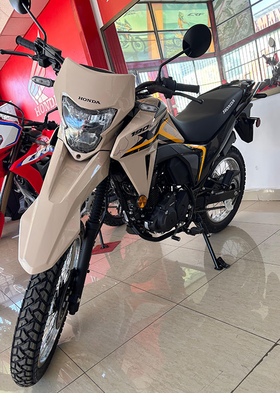 La bendición de Dios Moto Honda