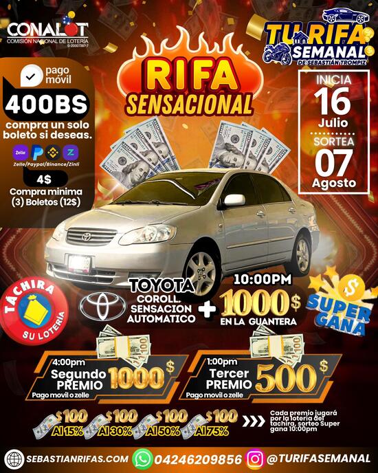 #71 RIFA SENSACIONAL