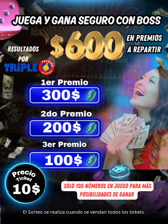 😎Juega y Gana Seguro con Boss 😎