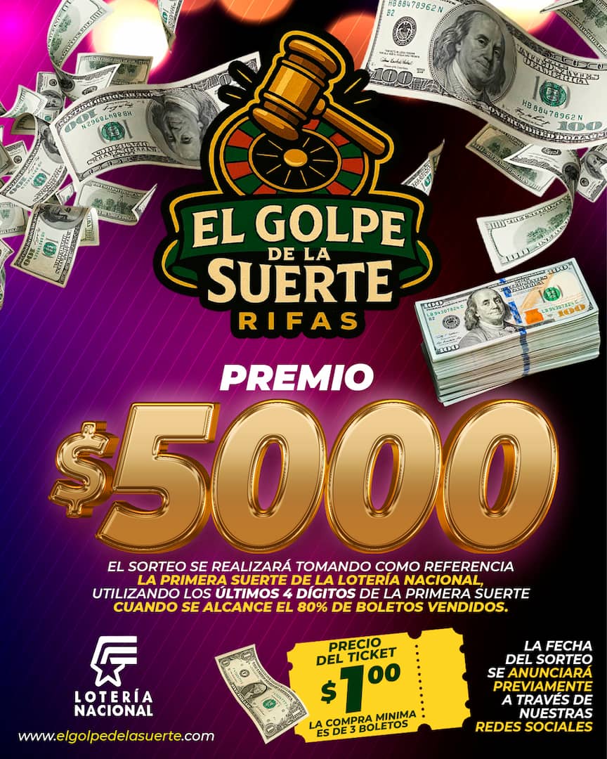Gana $5000 USD por tan solo 1 dolarito
