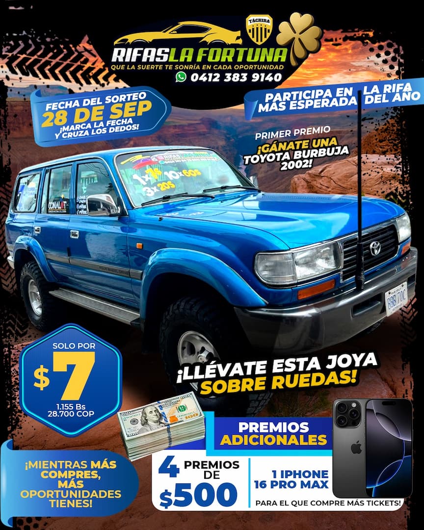 Gana una Toyota Burbuja 2002