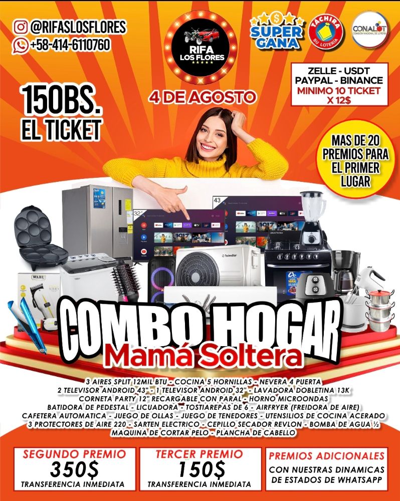 Combo Hogar Mamá Soltera