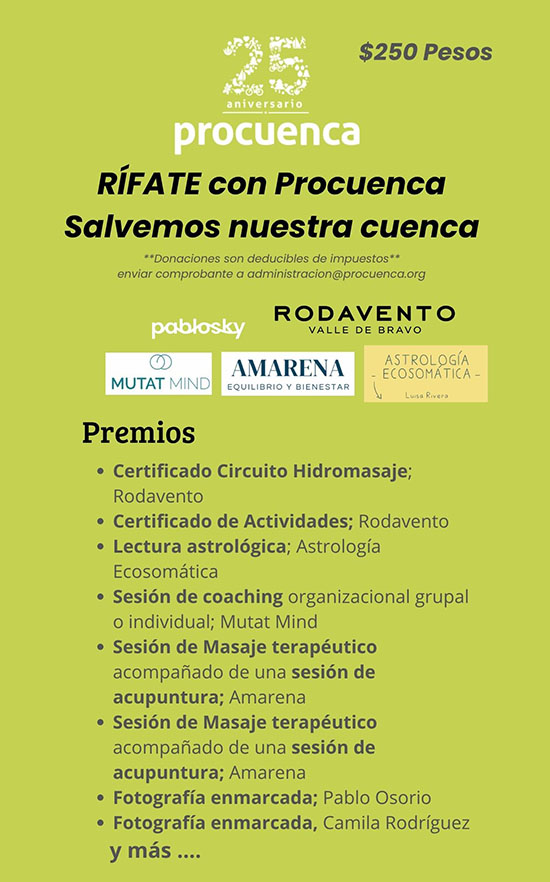 RÍFATE con Procuenca: Salvemos nuestra cuenca