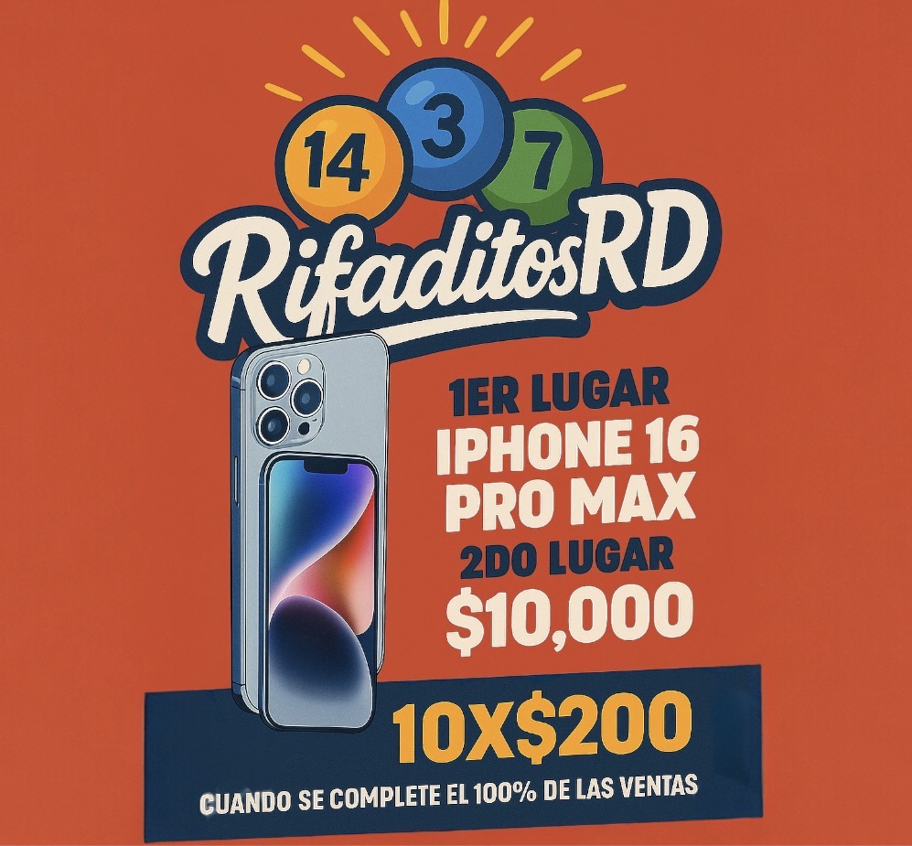 Gana un iPhone 16 pro Max