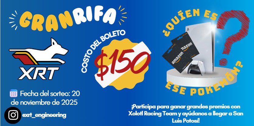 ¡Gran Rifa Xolotl Racing Team! #2