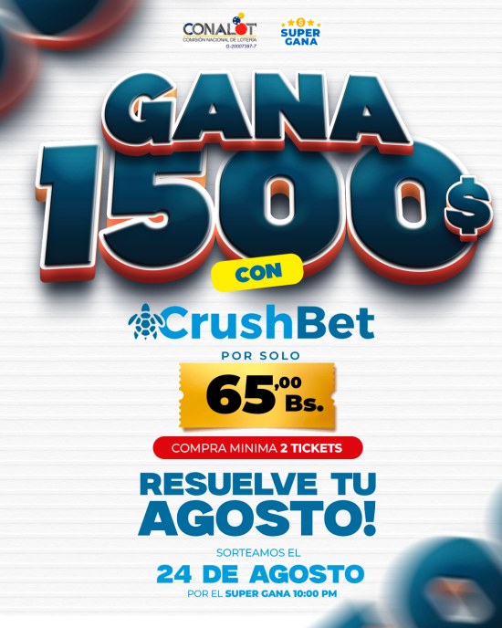 Rifa Crush de 1500$