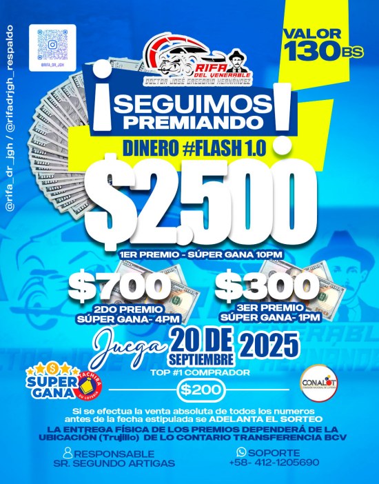 GRAN RIFA DINERO #FLASH 1.0 💸