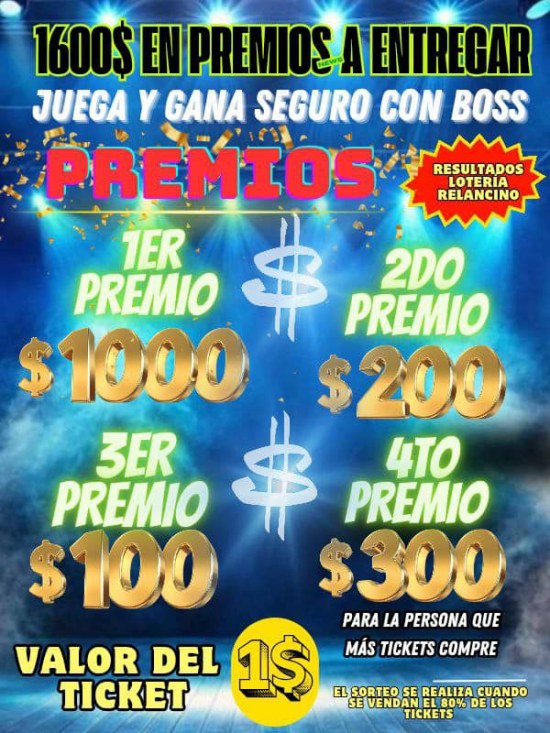 💰 1600$ En Premios 💰