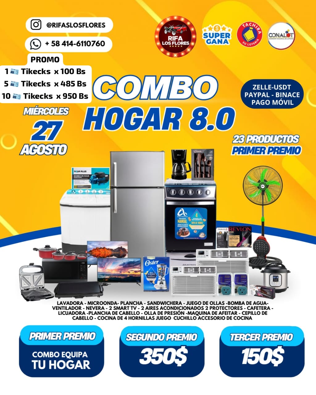 Combo Hogar 8.0