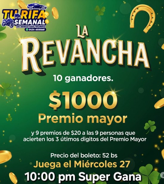 #81 RIFA LA REVANCHA