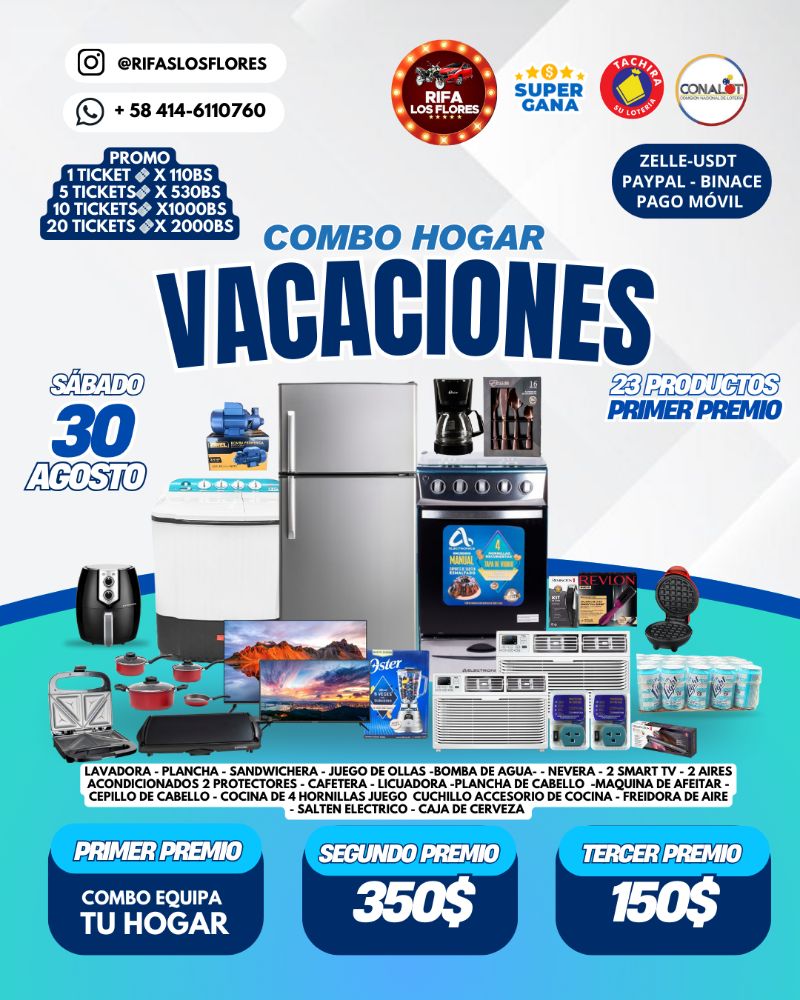Combo Hogar Vacaciones