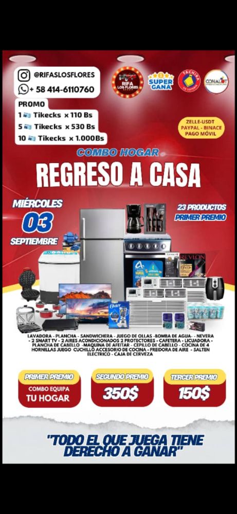 COMBO HOGAR REGRESO A CASA