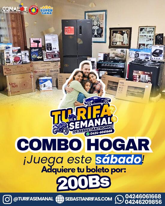 #91 Rifa Equipa Tu Hogar