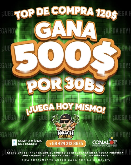 Resuelve la Semana 500$ 10.0