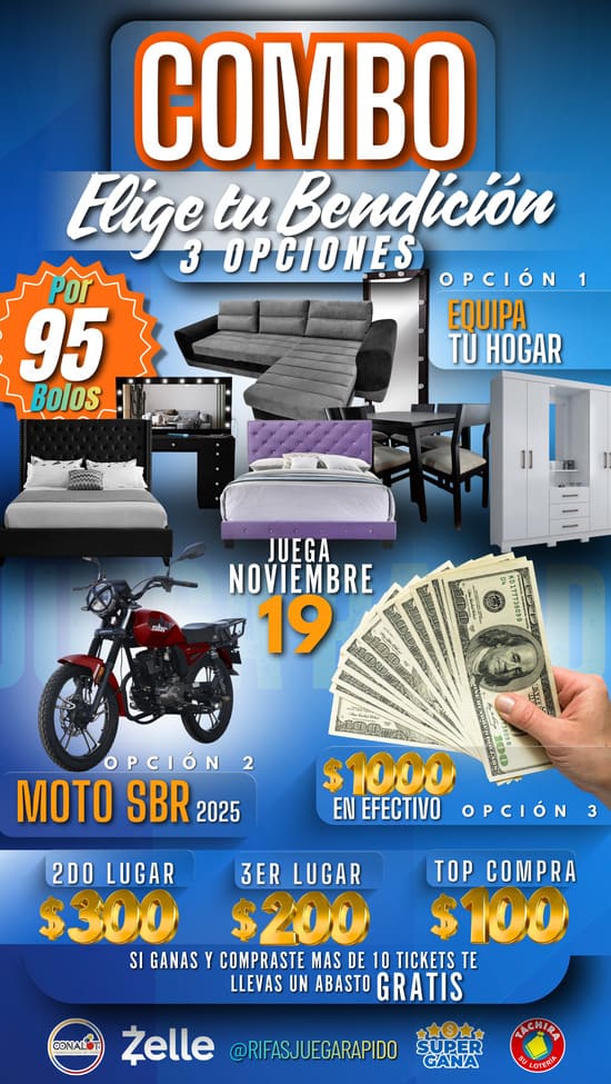COMBO ELIGE TU BENDICIÓN