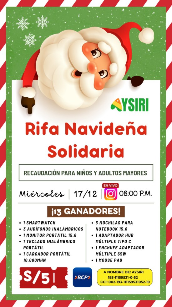 Rifa Solidaria Aysiri 2025