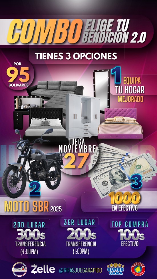COMBO ELIGE TÚ BENDICIÓN 2.0