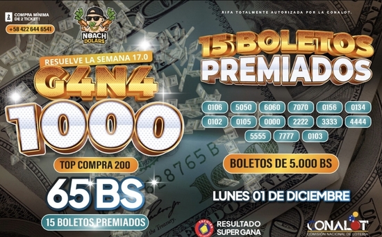 1.000. Hallacasos 17.0