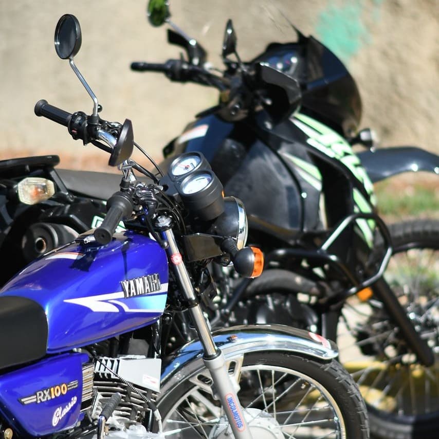 SORTEO FLASH KLR 650 + YAMAHA 100