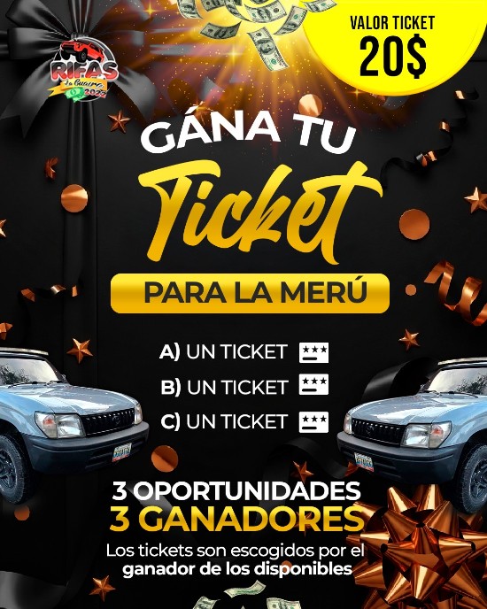 GANA TU TICKET PARA LA MERU