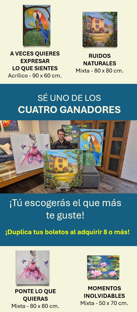 ¡Gana uno de los cuadros de Kike!