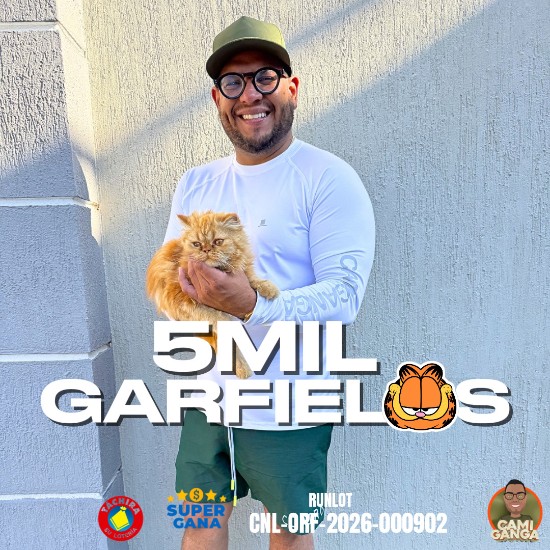 COMBO 5.000 GARFIELD 😺🤑✨